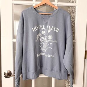 UNIVERSAL THREAD Botanical Gardens Graphic Sweatshirt Sz XXL NWOT